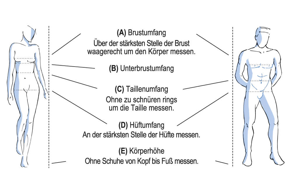 Eine Größe, die wirklich passt.